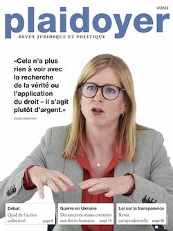 Plaidoyer - 04/2022