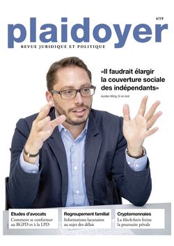 Plaidoyer - 04/2019