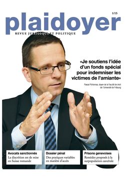 Plaidoyer - 01/2015