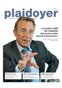 Plaidoyer - 05/2016