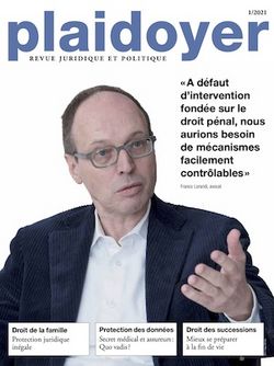 Plaidoyer - 01/2021