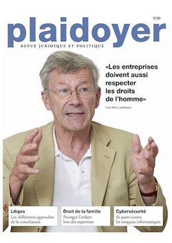 Plaidoyer - 05/2020