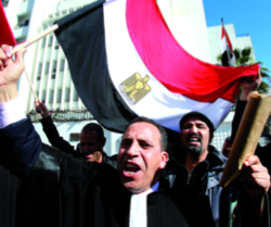 Le soulèvement des avocats arabes