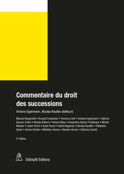 Livre: Commentaire du droit des successions, 2e éd.