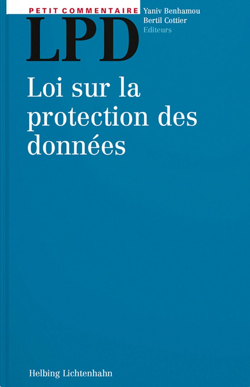 Livre: Petit commentaire LPD, Loi fédérale sur la protection des données