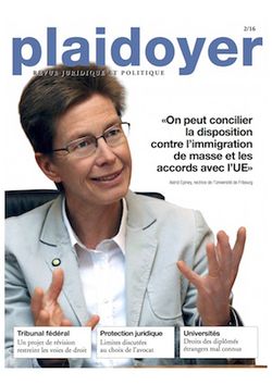 Plaidoyer - 02/2016