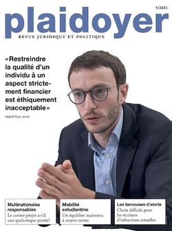 Plaidoyer - 05/2021